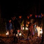 Nei boschi della Carnia, in Friuli Venezia Giulia: Anime migranti: la notte di Halloween